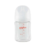 Pigeon Glass Bottle 3 PK (5oz with SS/0M+ Nipple) with Cap