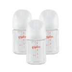 Pigeon Glass Bottle 3 PK (5oz with SS/0M+ Nipple) Stage 1