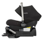 Nuna PIPA Lite Infant Car Seat - Caviar Side Profile View