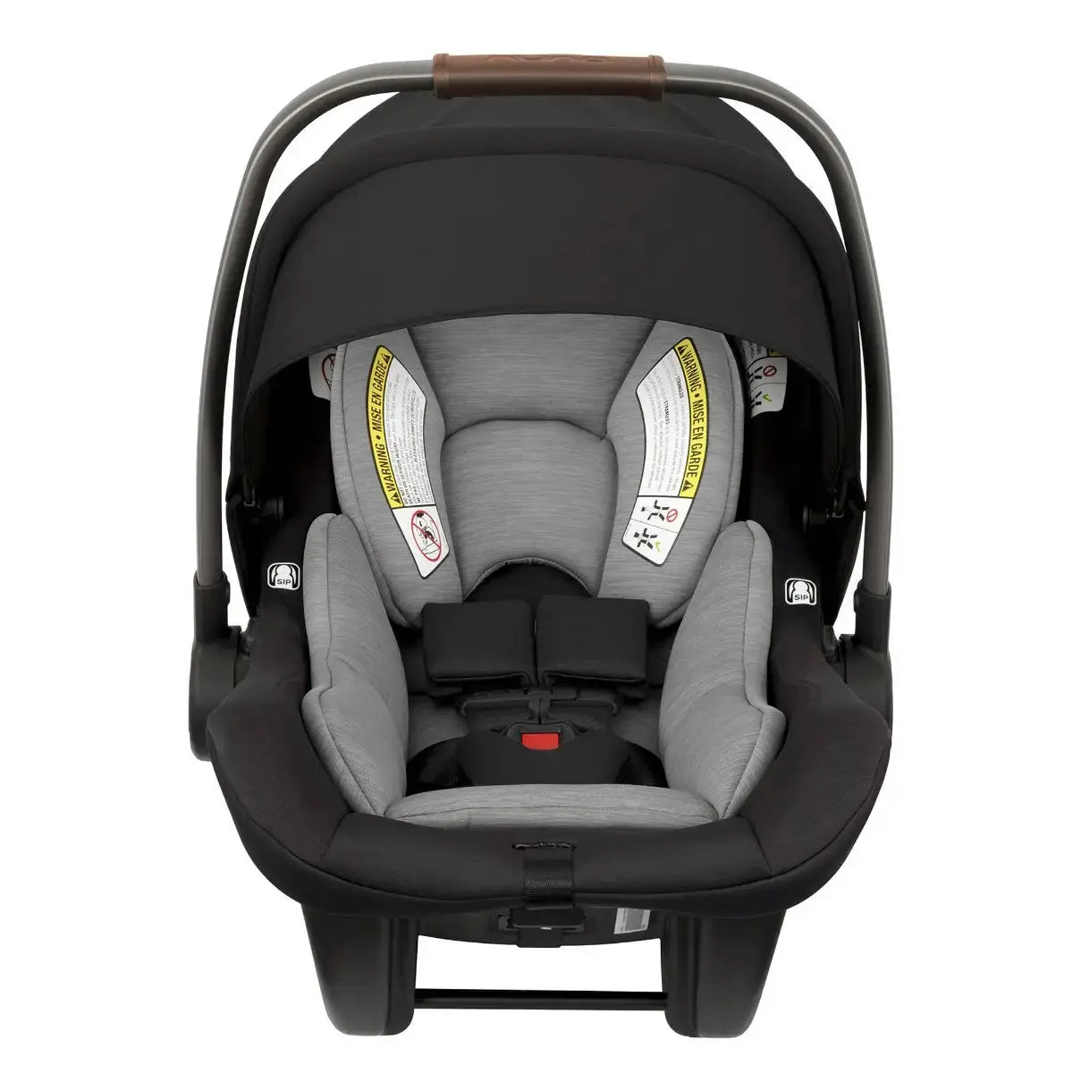 Nuna PIPA Lite Infant Car Seat - Caviar Front View