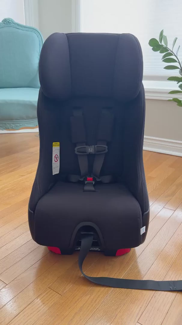 Clek Foonf Convertible Car Seat - Railroad Ziip Flame Retardant Free (Jersey Knit) video