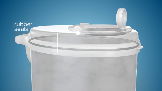 Ubbi Steel Diaper Pail Feature Video