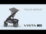 UPPAbaby Vista V3 Stroller - Fold & Unfold Feature Video