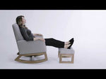 Monte Design Joya Rocker with Ottoman - Video