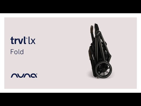 Nuna TRVL lx Stroller - Caviar Feature Video