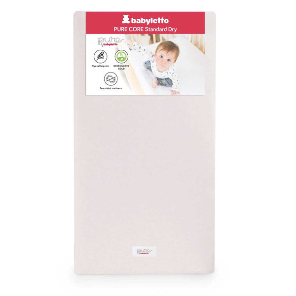 Babyletto Pure Core NonToxic Crib Mattress with Dry Waterproof Cover
