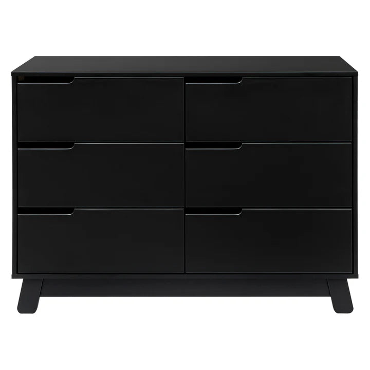 Babyletto Hudson 6-Drawer Double Dresser - Black