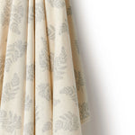 Wilson + Frenchy Organic Pointelle Bunny Rug Swaddle Blanket - Forever Ferns - Detail