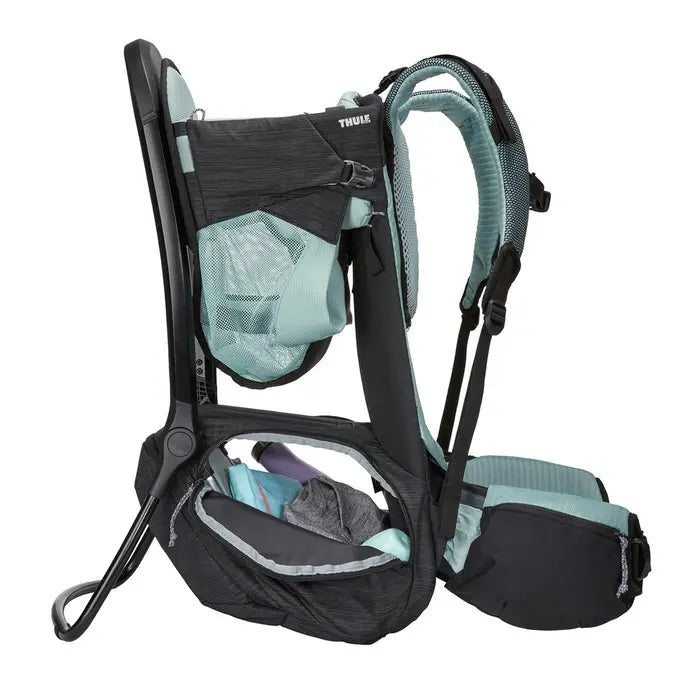 Thule Sapling Backpack Child Carrier Black Side View