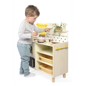 Janod Big Equipped Wooden Play Kitchen Lifestyle 3