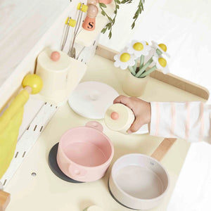 Janod Big Equipped Wooden Play Kitchen Lifestyle 2