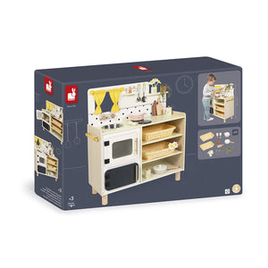 Janod Big Equipped Wooden Play Kitchen Boxed