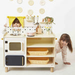 Janod Big Equipped Wooden Play Kitchen Lifestyle 1