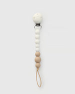 Loulou Lollipop OneC Pacifier Clip - White
