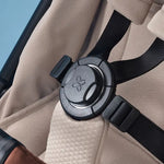 Silver Cross Jet 5 Stroller - Almond 5 Point Harness Detail