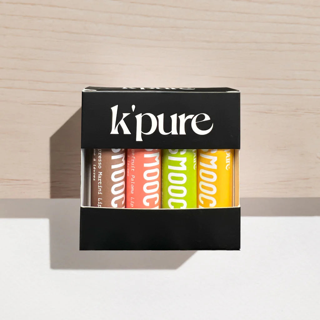 K'pure Smooch Mocktail Super Moisturizing Lip Balm 4 PK