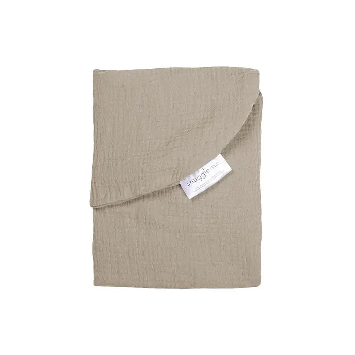 Birch - Snuggle Me Organic Curve Lounger Muslin Cover
