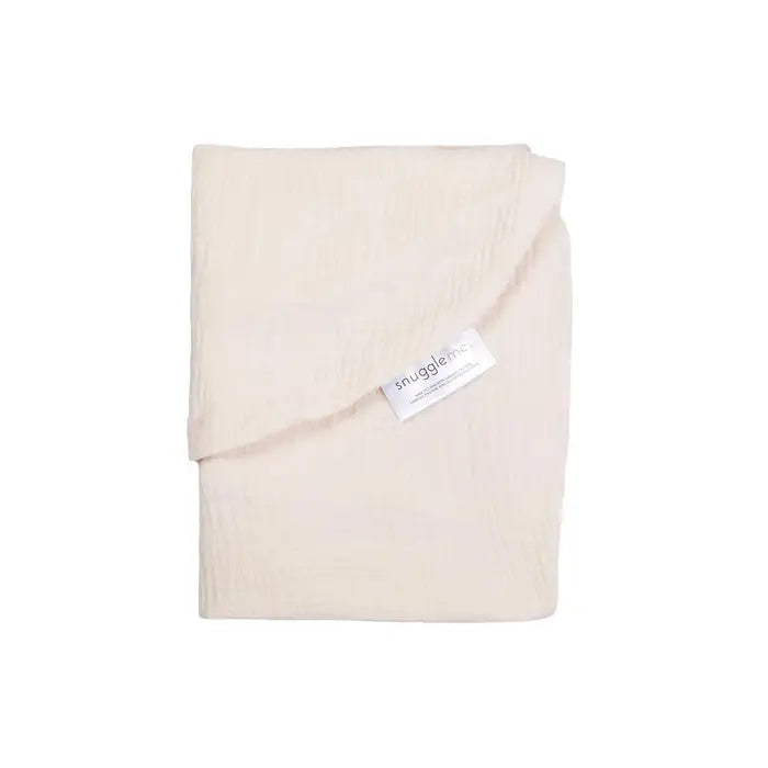 Natural - Snuggle Me Organic Curve Lounger Muslin Cover