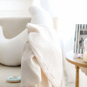 Snuggle Me Organic Curve Lounger Muslin Cover - Natural Lifestyle 3