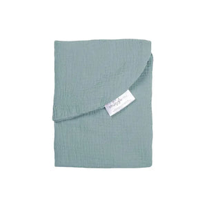 Slate - Snuggle Me Organic Curve Lounger Muslin Cover