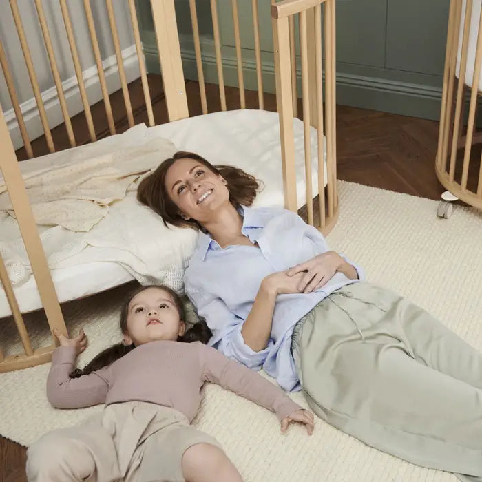 Stokke® Sleepi™ Bed Natural Lifestyle 6 Toddler Bed Day Bed