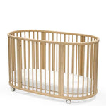 Stokke® Sleepi™ Bed Natural 4 Mattress Heights Lowest of 4