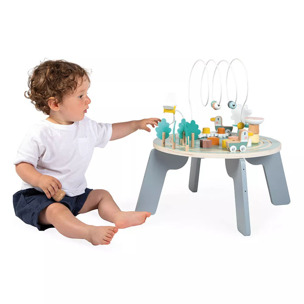 Janod Sweet Cocoon Garden Activity Table Lifestyle 1