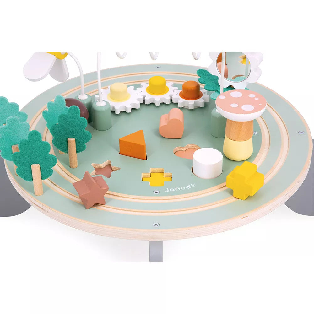 Janod Sweet Cocoon Garden Activity Table Detail 2