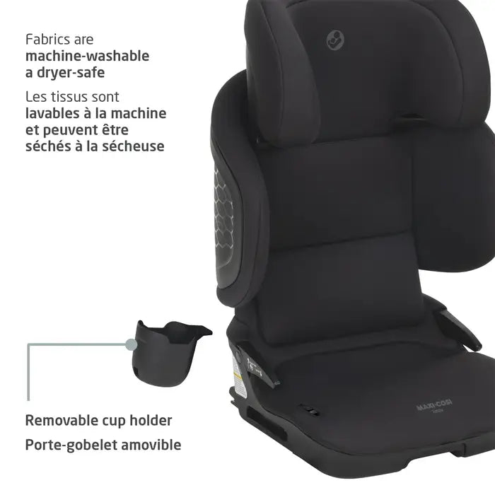 Maxi-Cosi Tanza Belt-Positioning Booster Car Seat Included Cup Holder & Machine Washable and Dryer-Safe Fabrics