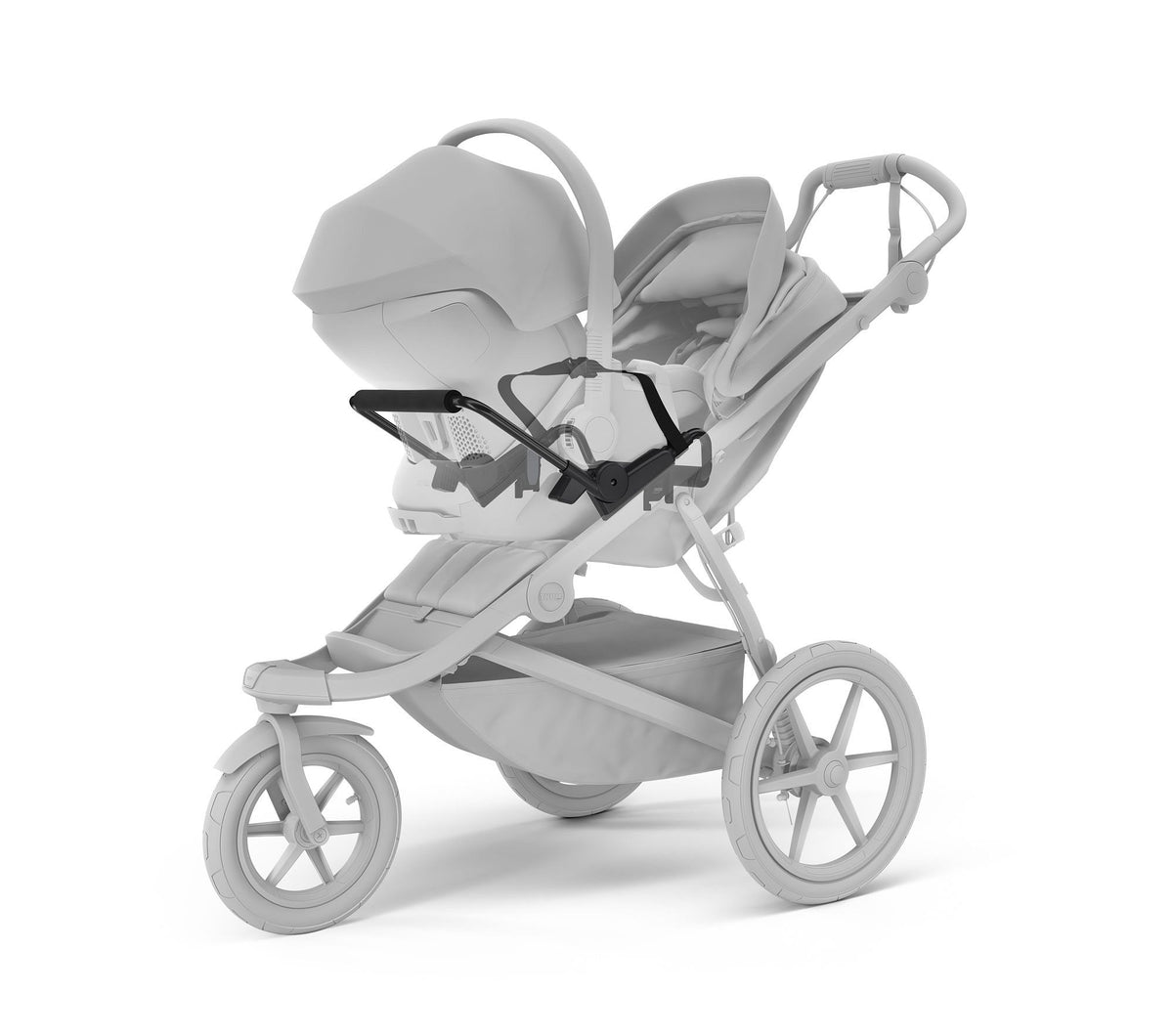 Thule Urban Glide 3 Single Infant Car Seat Adapter - Universal/Chicco Lifestyle
