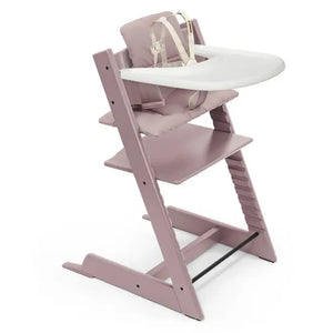Heather Mauve / Heather Mauve Cushion - Stokke Tripp Trapp® High Chair² and Cushion² with Stokke® Tray (Complete)