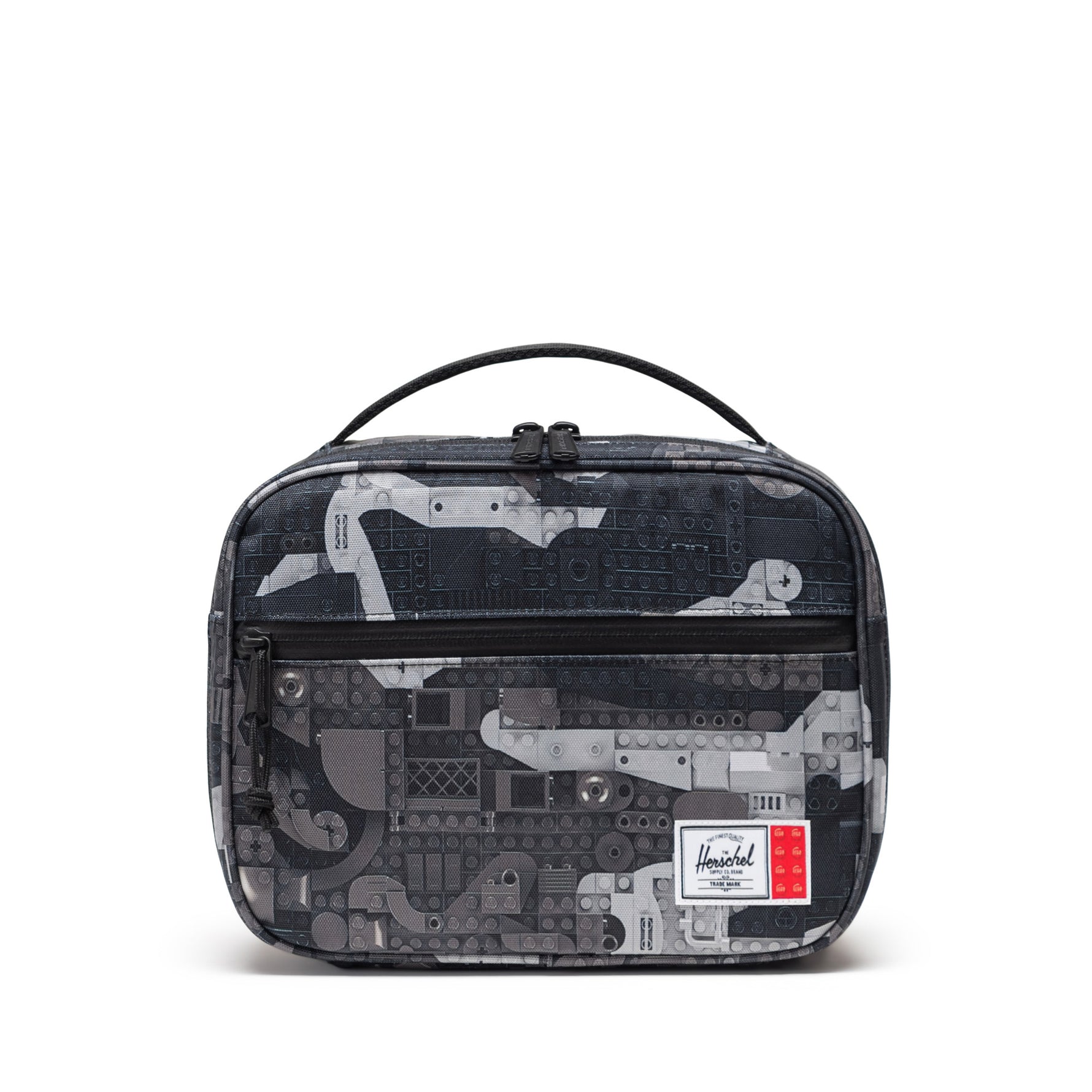 Herschel Pop Quiz LEGO® Collection Lunch Box - Abstract Blocks Black