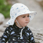 Jan & Jul Gro-With-Me Sun Hat - Whale Tales Lifestyle 1