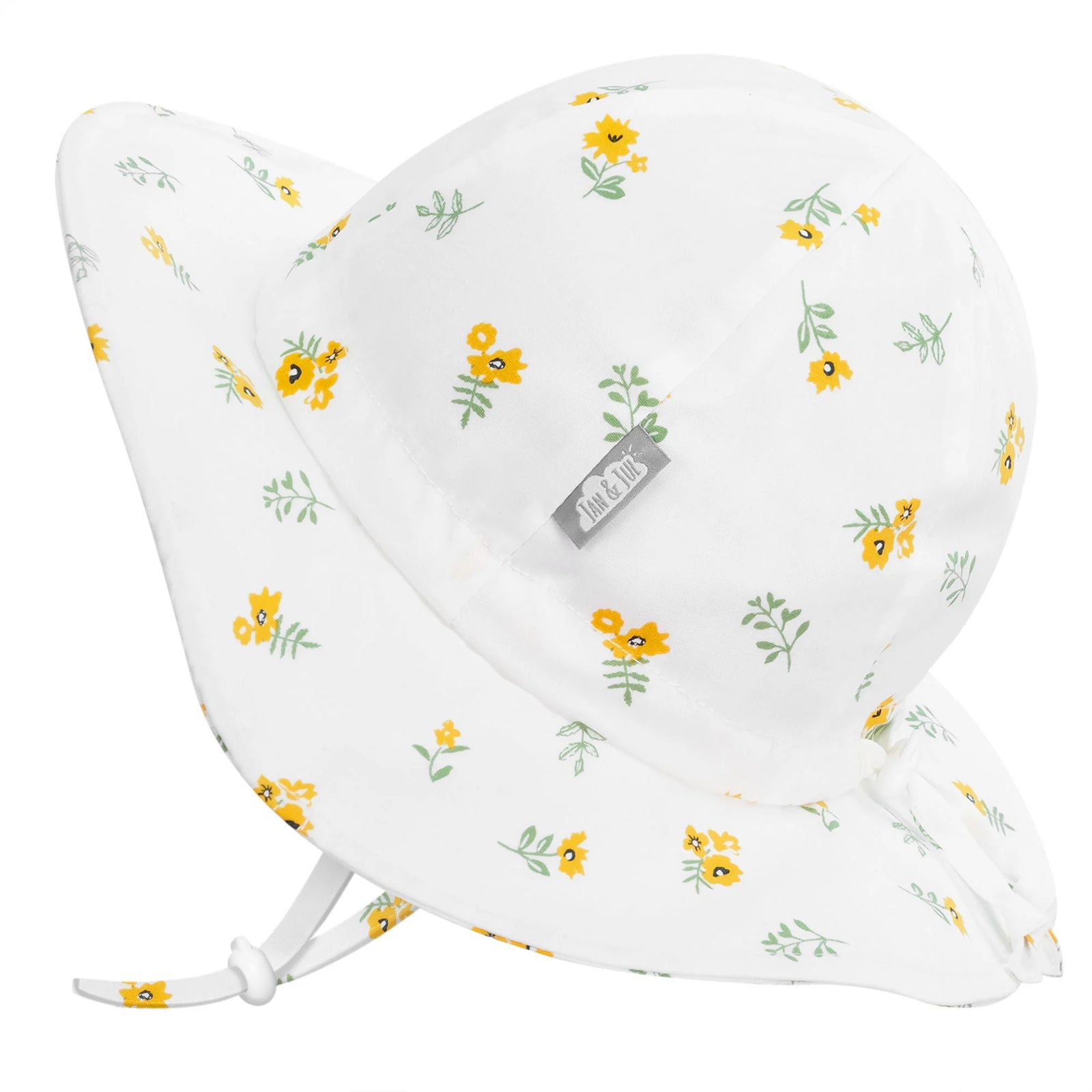 Jan & Jul Gro-With-Me Sun Hat - Yellow Flower