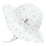 Jan & Jul Gro-With-Me Sun Hat - Whale Tales