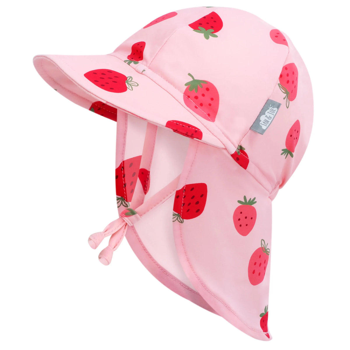 Jan & Jul Sun Soft UV Baby Cap - Pink Strawberry