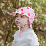 Jan & Jul Sun Soft UV Baby Cap - Pink Strawberry Lifestyle 1