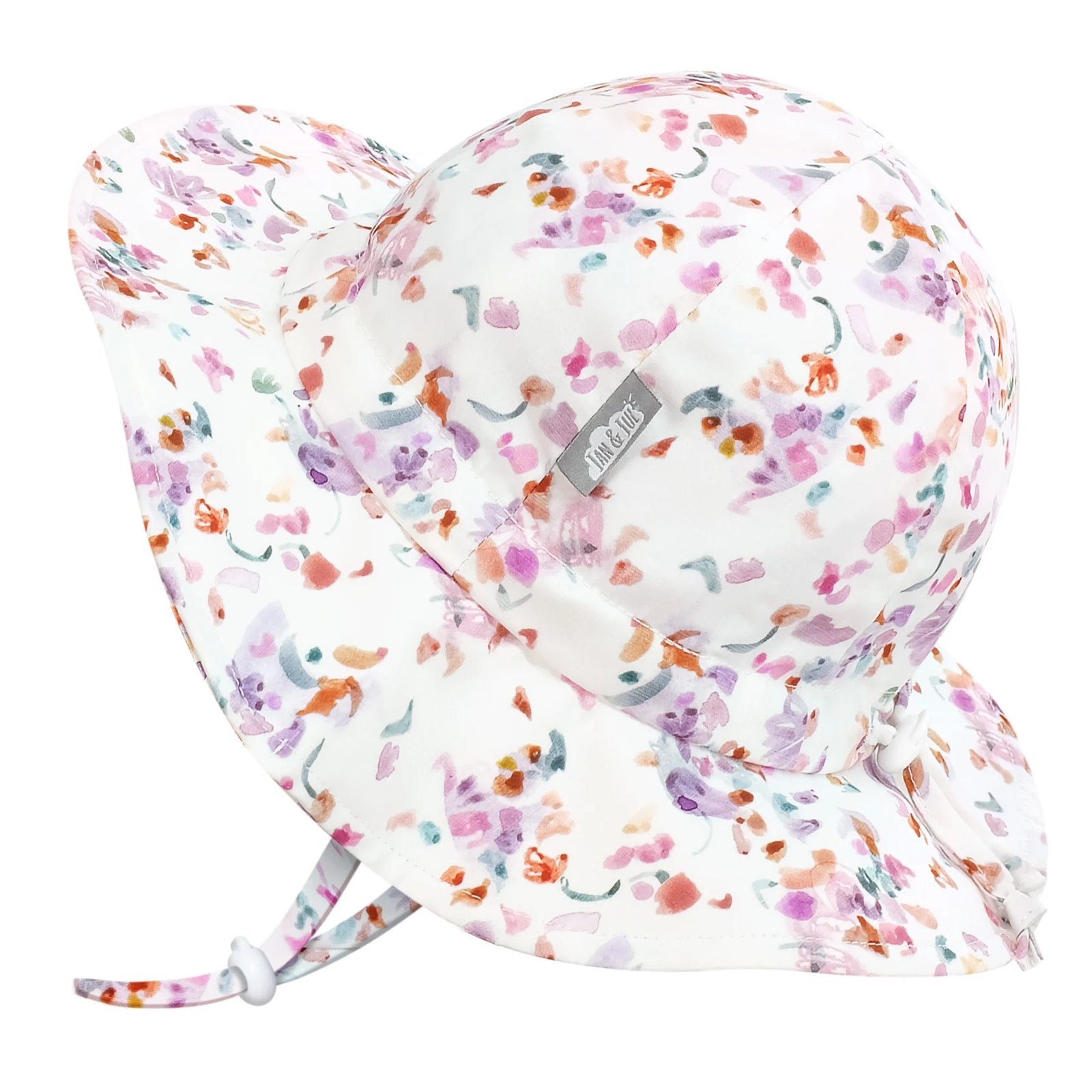 Jan & Jul Gro-With-Me Sun Hat - Pretty Petals