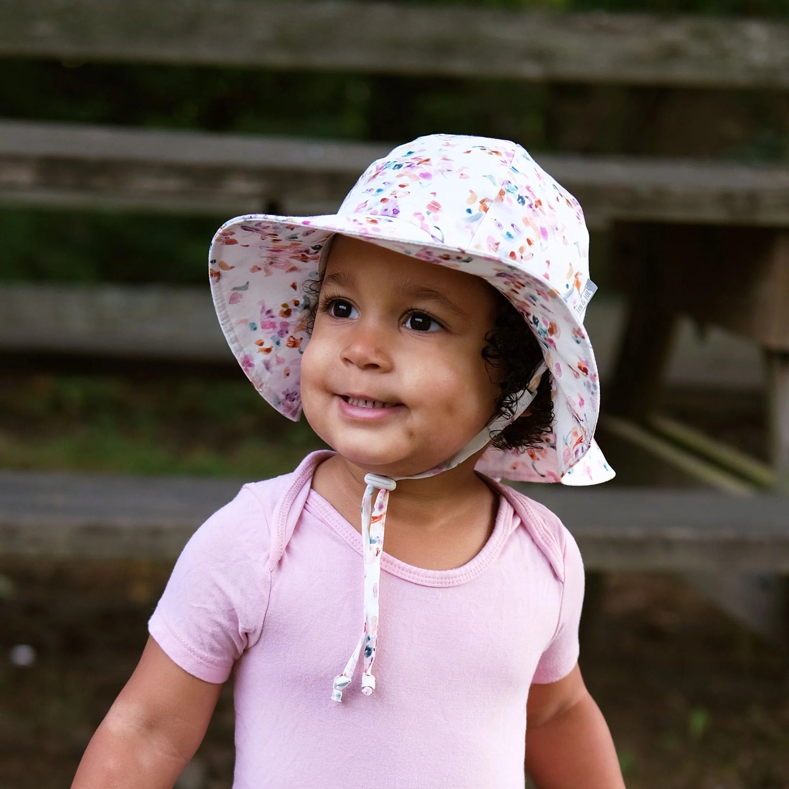 Jan & Jul Gro-With-Me Sun Hat - Pretty Petals