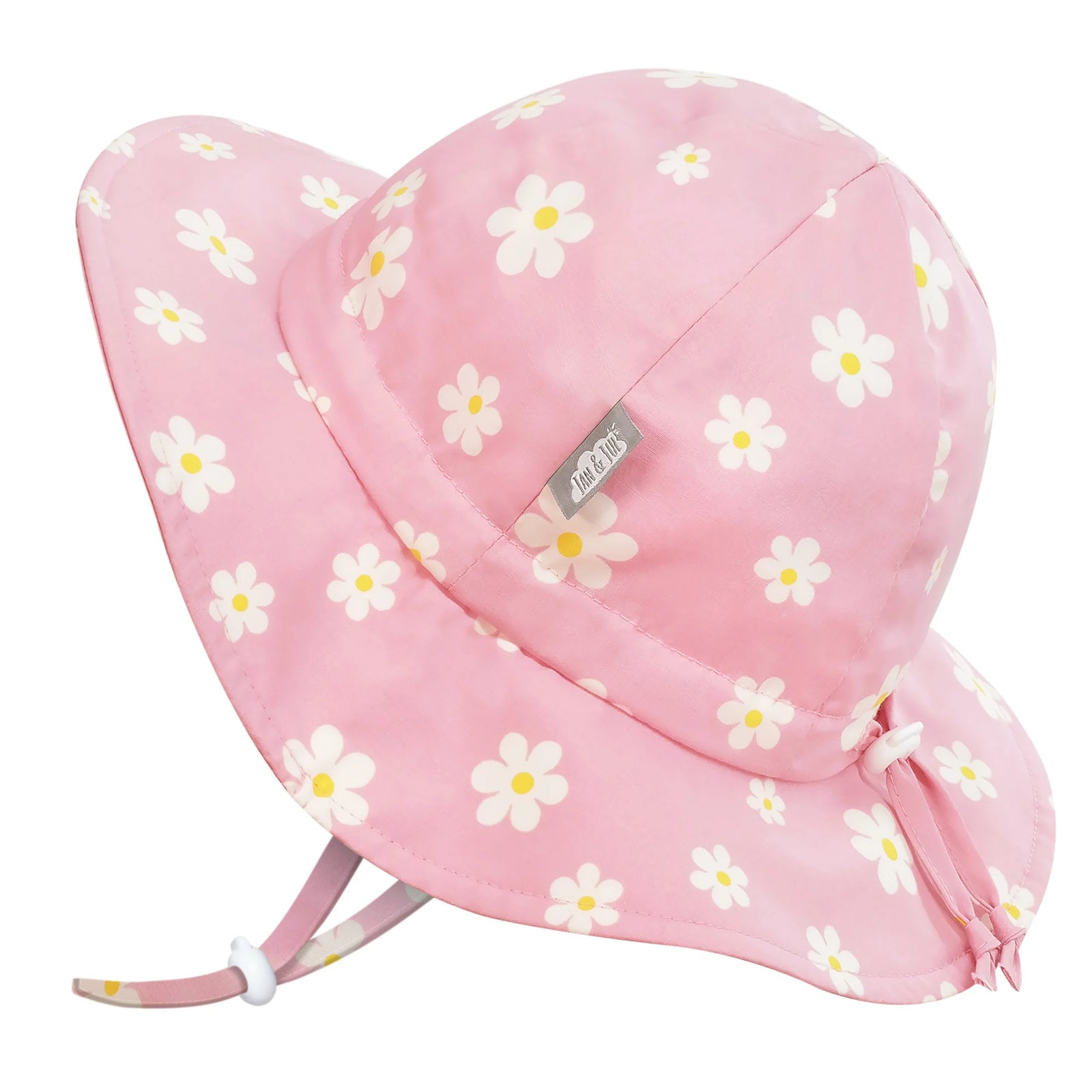 Jan & Jul Gro-With-Me Sun Hat - Pink Daisy