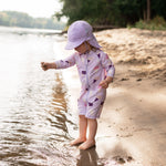 Jan & Jul Sun Soft Baby Cap - Lavender Lifestyle 1