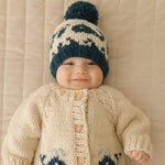 Huggalugs Whale Cardigan Sweater - Lifestyle 1