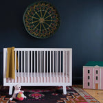 Oeuf Sparrow Crib - White Lifestyle 4