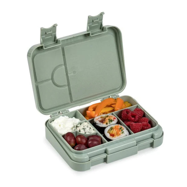 Noüka Bento Lunch Box - Woodland Open with Food