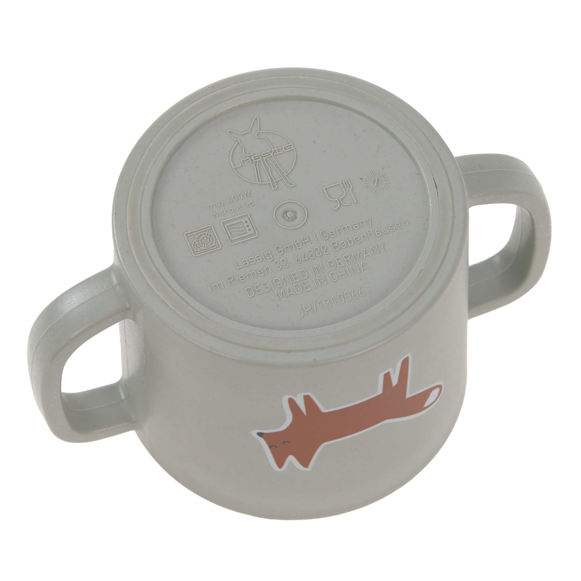 LÄSSIG Bamboo Sippy Cup - Little Forest Fox 3