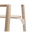 Bugaboo Giraffe High Chair Complete - Neutral Wood/White  Detail