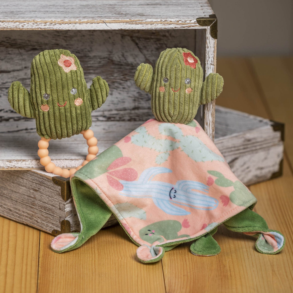 Mary Meyer Baby Rattle - Happy Cactus 2