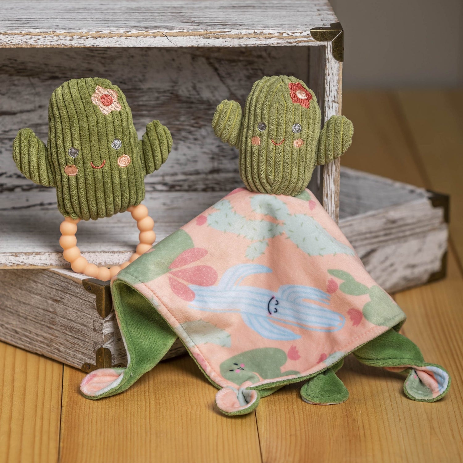 Mary Meyer Baby Rattle - Happy Cactus 2