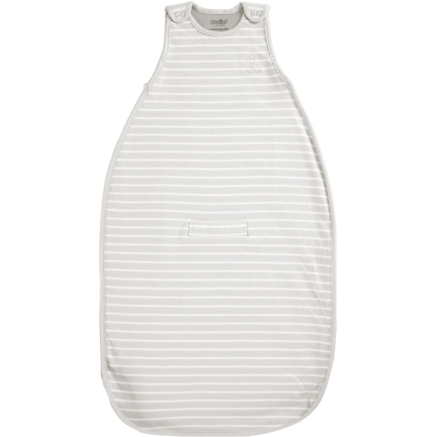 Woolino 4 Season Ultimate Merino Wool Baby Sleep Bag - Birch Gray