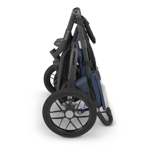 UPPAbaby RIDGE All-Terrain Stroller - Reggie (Slate Blue/Carbon) 5